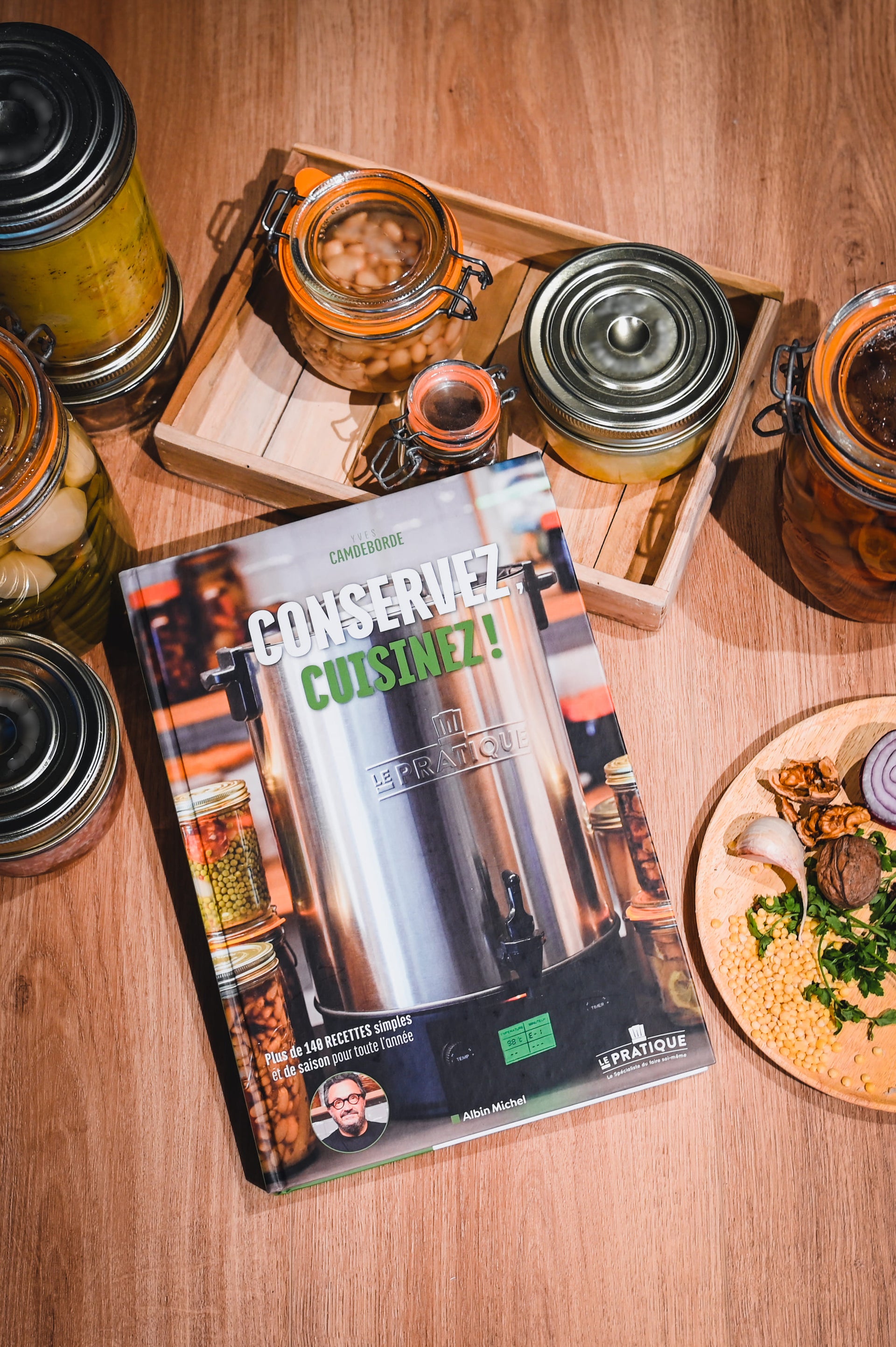 Livre de recettes "Conservez, cuisinez !"
