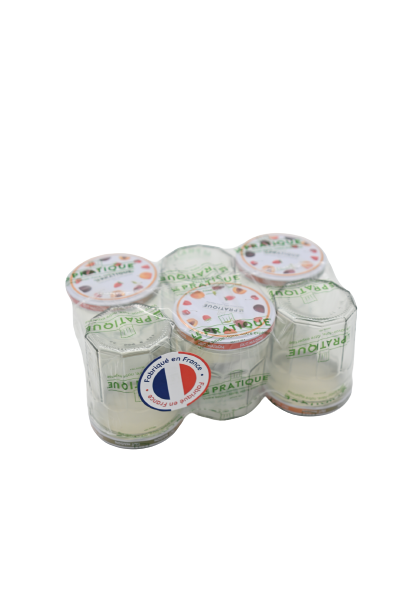 Pots de confiture 324 ml pack de 6 - Le Pratique