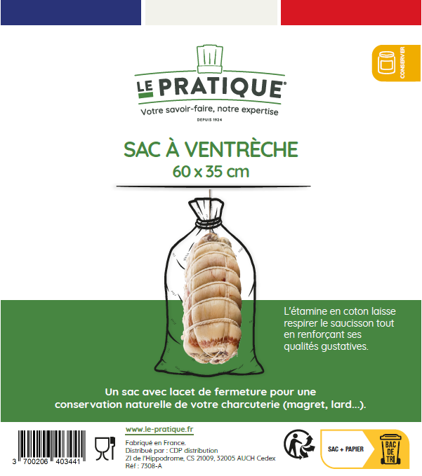 Sac à ventrèche - Le Pratique