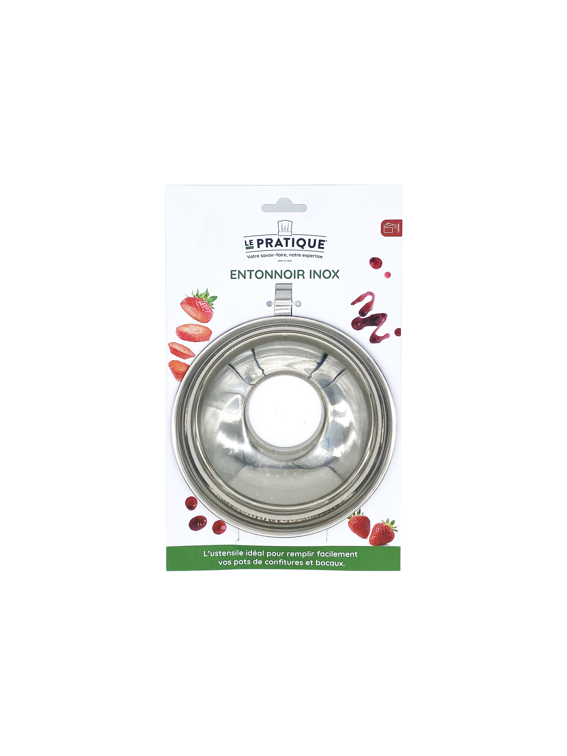 Entonnoir inox - Le Pratique