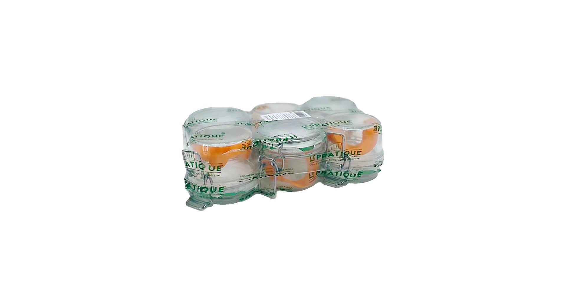 Bocaux 200 mL Ø 70 mm pack de 6 - Le Pratique