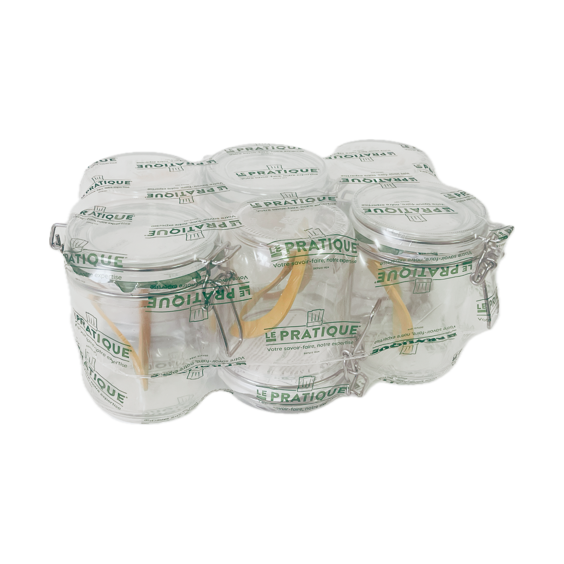 Bocaux 500 mL Ø 85 mm pack de 6 - Le Pratique