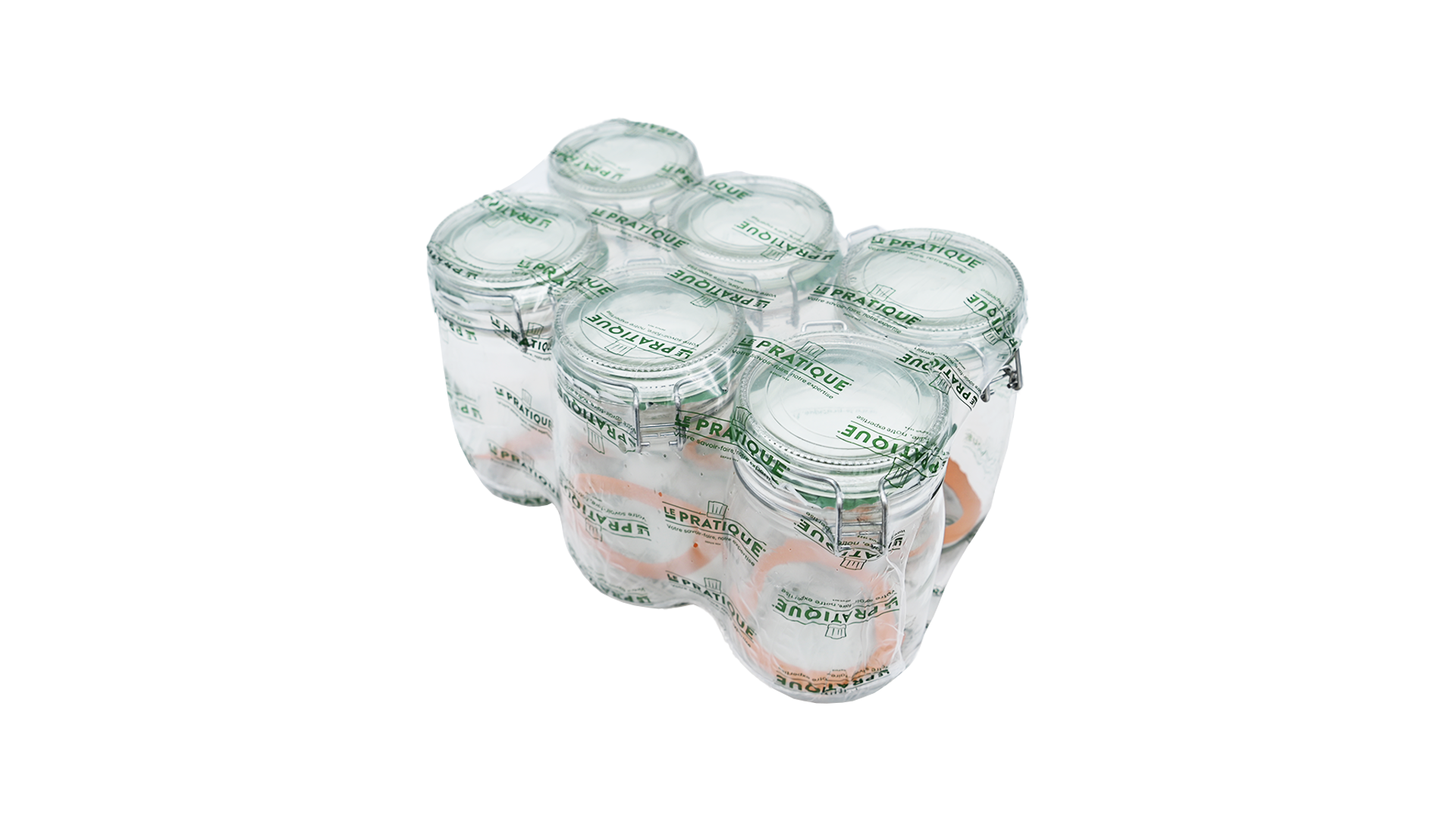 Bocaux 1 L Ø 85 mm pack de 6 - Le Pratique