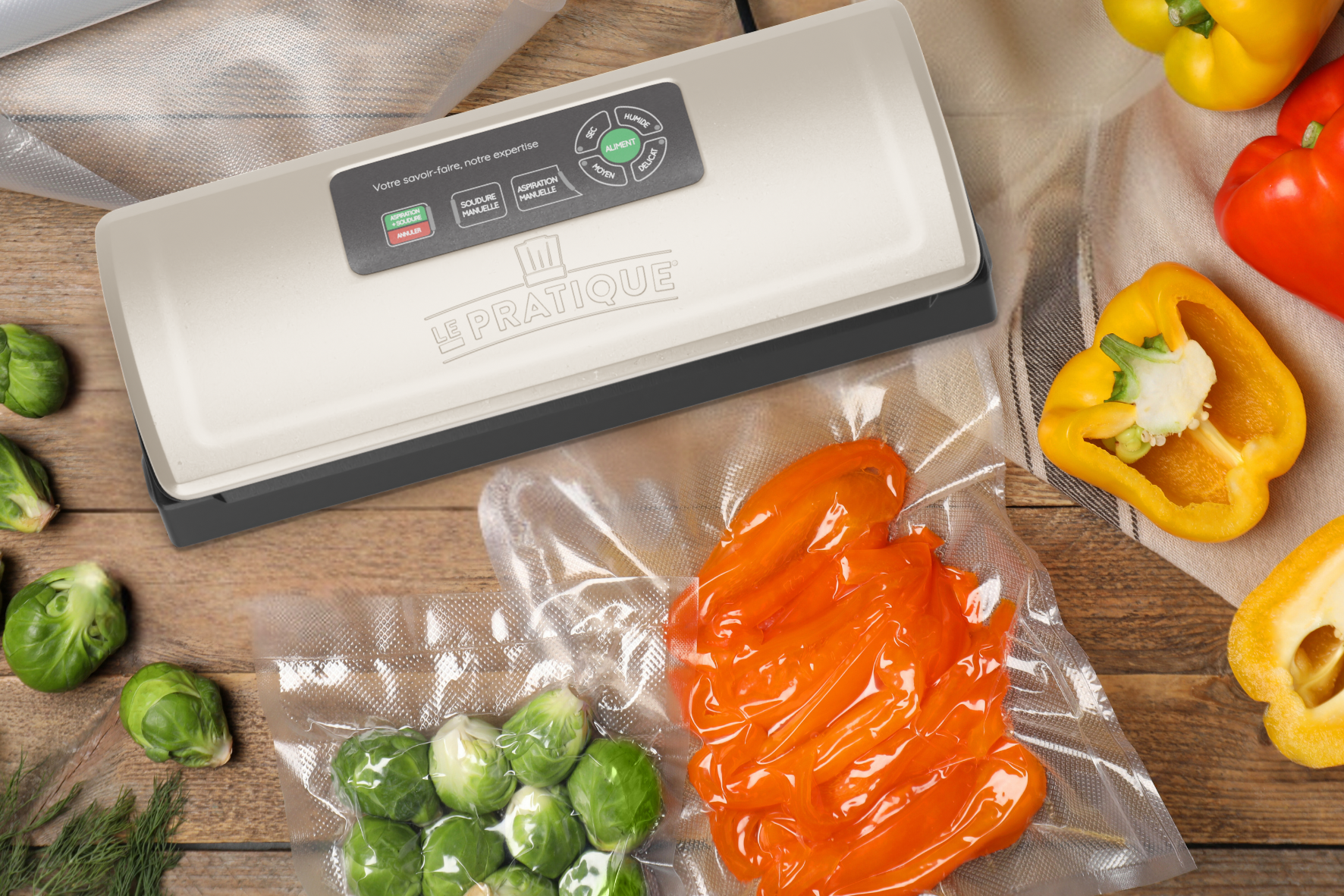 Machine sous vide électrique Essentielle/Premium - Le Pratique