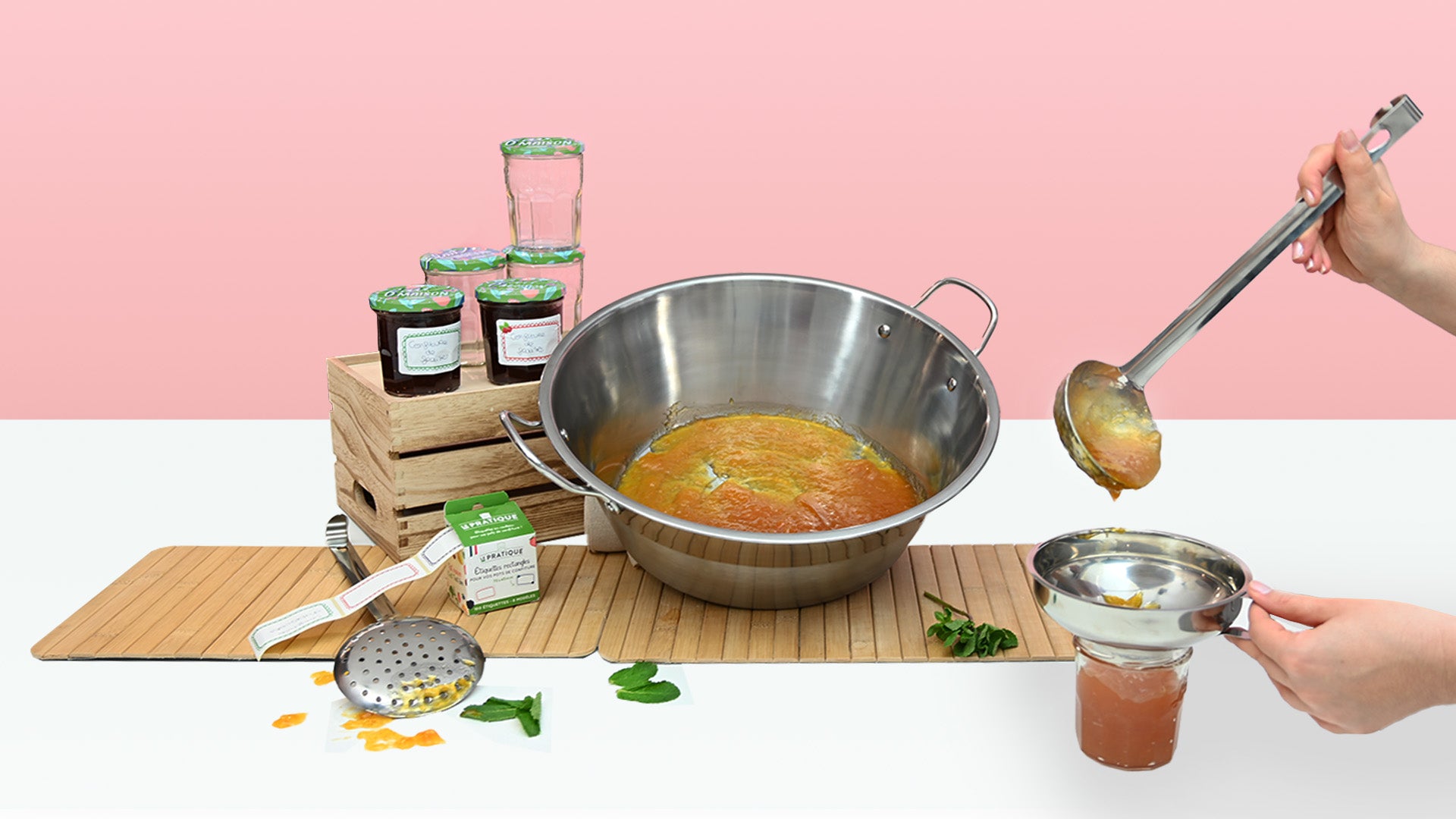 Entonnoir inox - Le Pratique
