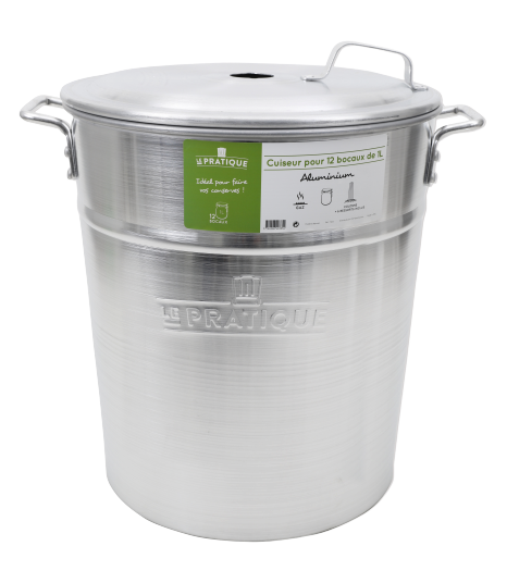 Cuiseur 12 bocaux de 1L - Le Pratique