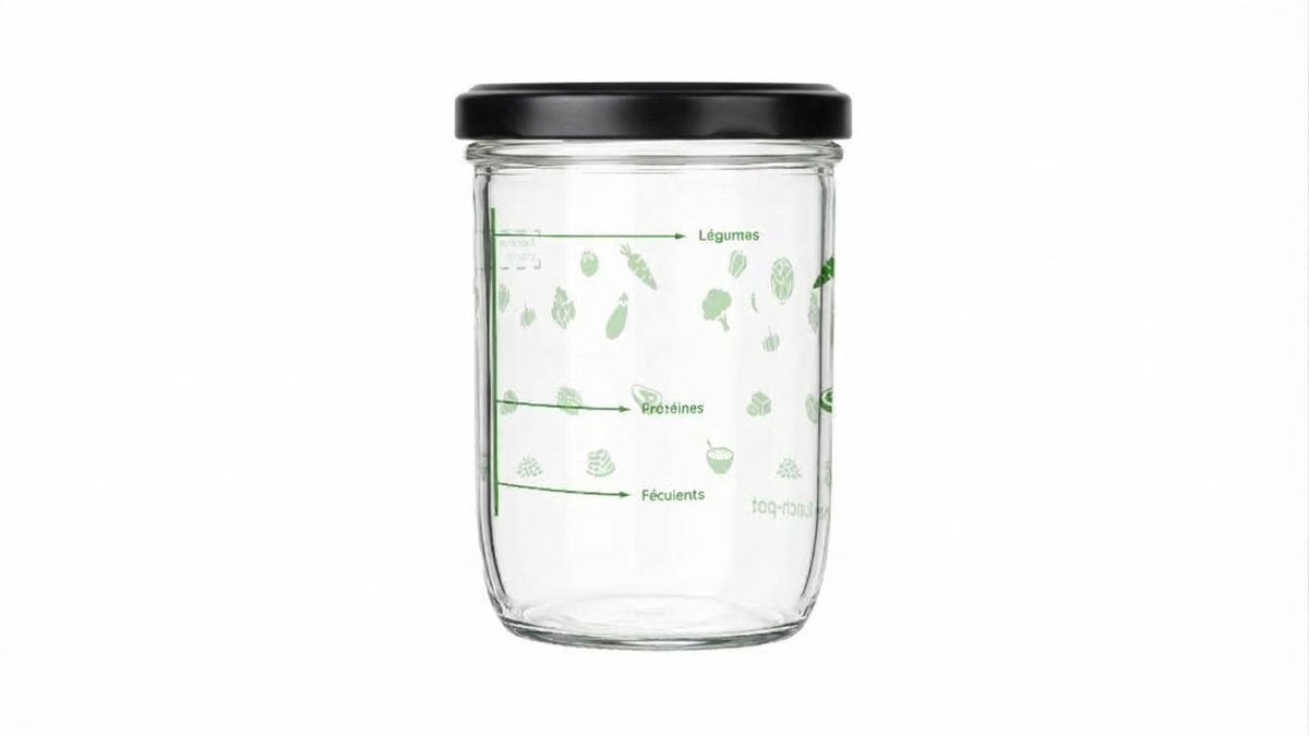 Mon lunch pack, bocaux gradués - Le Pratique