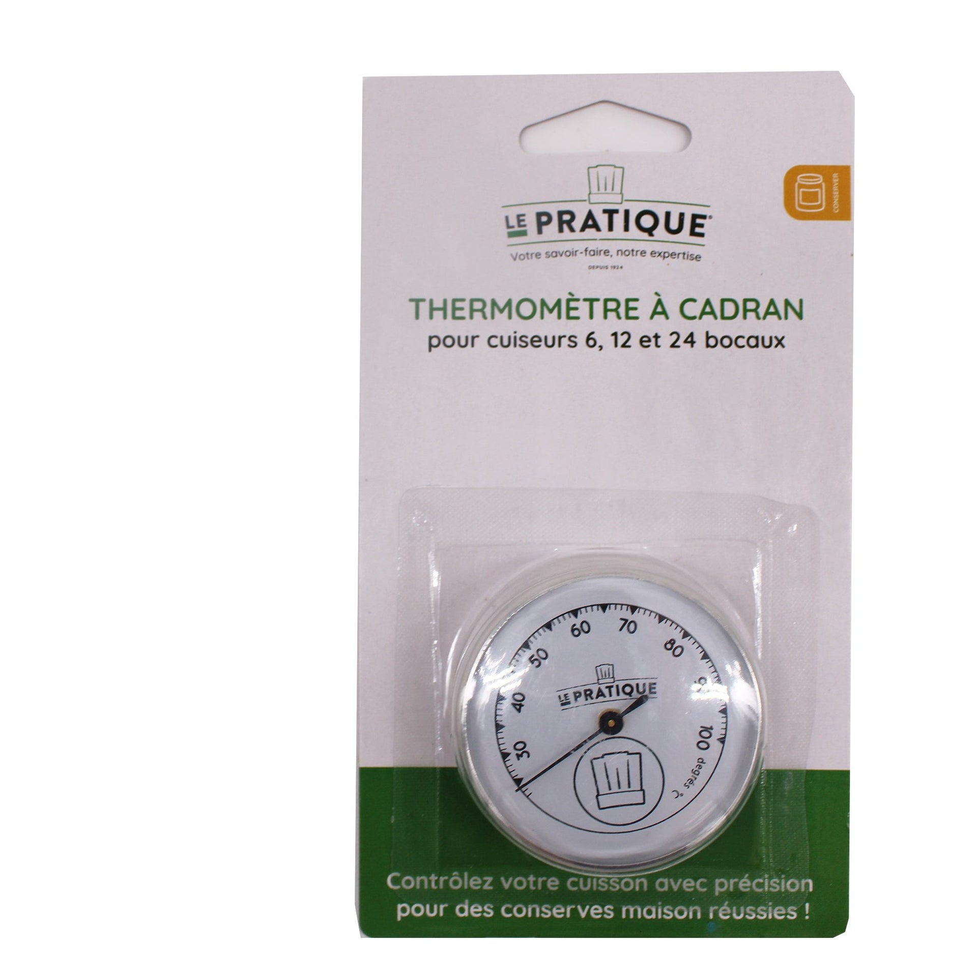 Thermomètre à cadran - Le Pratique