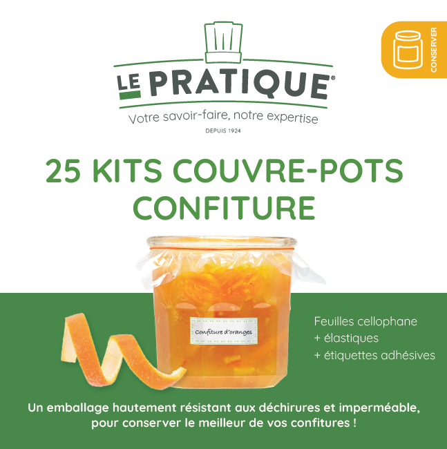 25 kits couvre-pots - Le Pratique