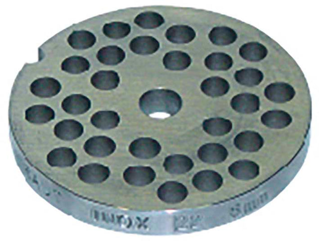 Grille Acier Diamètre 8 Mm Pour Hachoir Manuel Reber N°10/12 - Référence 1991.1 - Neuf Sous Emballage