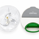 Mini-hachoir manuel 400 ml, 5 lames inox, couvercle hermétique et fonction mayonnaise - Le Pratique