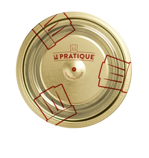 Capsules universelles pour bocaux Ø 82 mm boite de 10