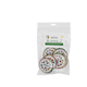 Sachet de 6 couvercles pour pots de confiture Ø 70 mm - Le Pratique