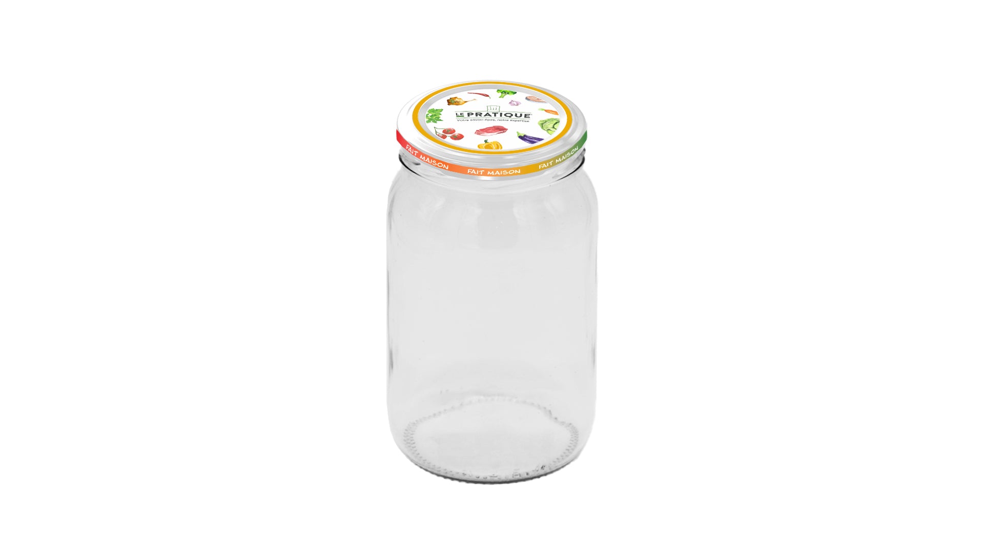 Bocaux stérilisables 1.5 L Ø 110 mm pack de 6 - Le Pratique