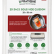 Sachet de 25 sacs sous vide cuisson Le Pratique
