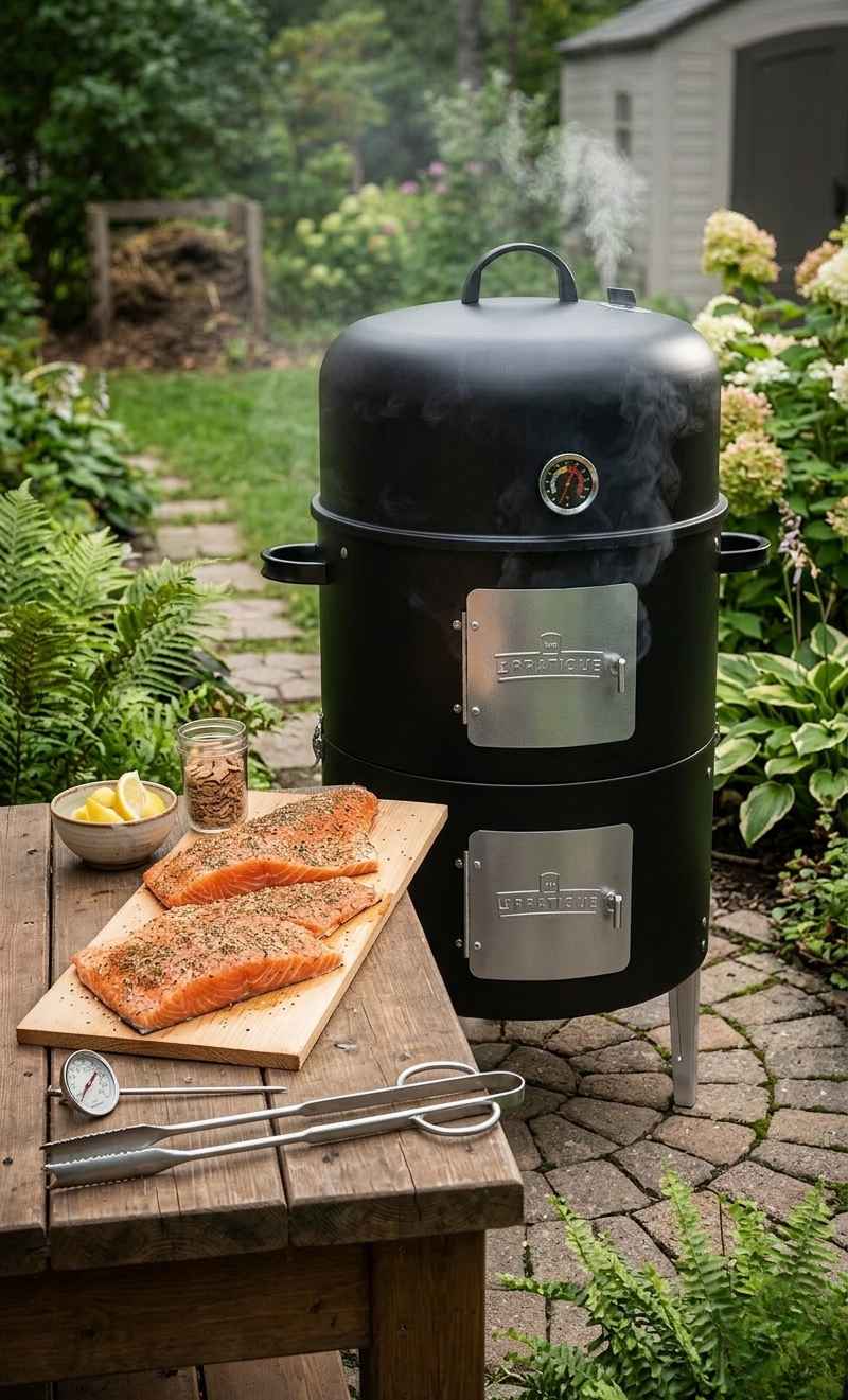 Fumoir à viande et poisson - Le Pratique