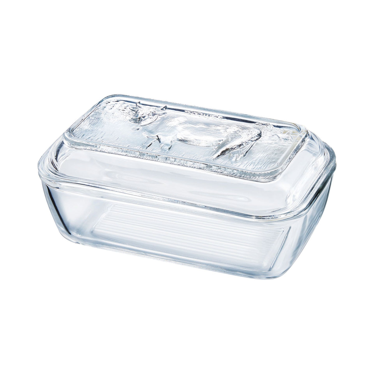 Beurrier en verre vache Luminarc