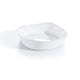 Plat carré 20 X 20 cm smart cuisine blanc Luminarc