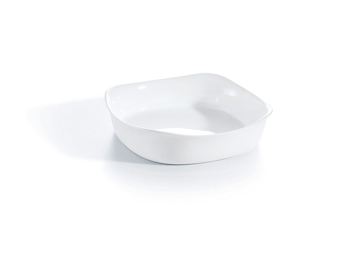 Plat carré 20 X 20 cm smart cuisine blanc Luminarc
