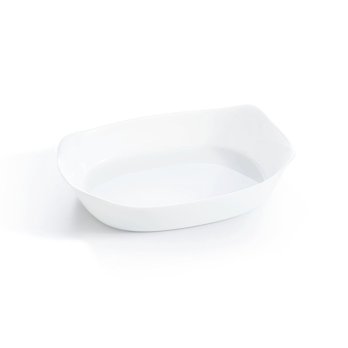 Plat rectangulaire 30 x 22 cm smart cuisine Carine blanc Luminarc