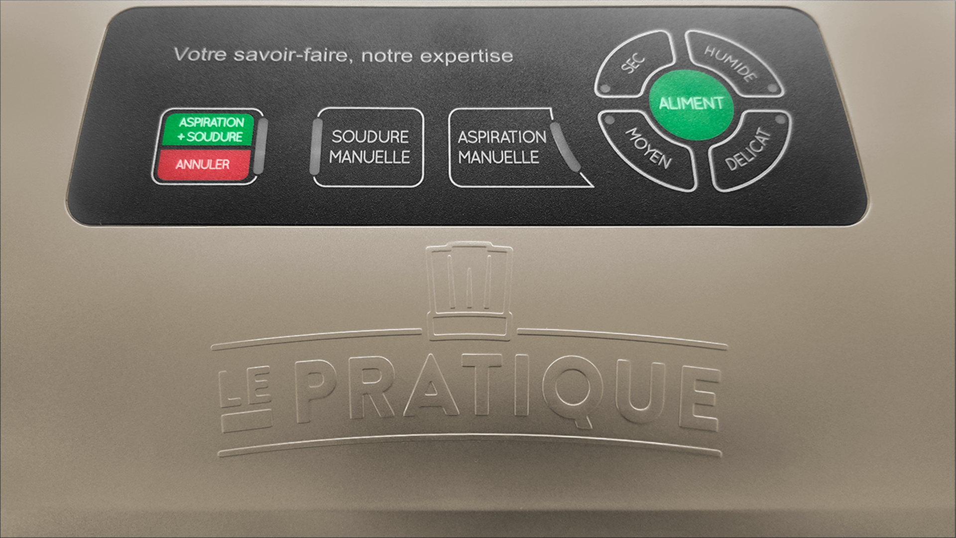 Machine sous vide électrique Essentielle/Premium - Le Pratique