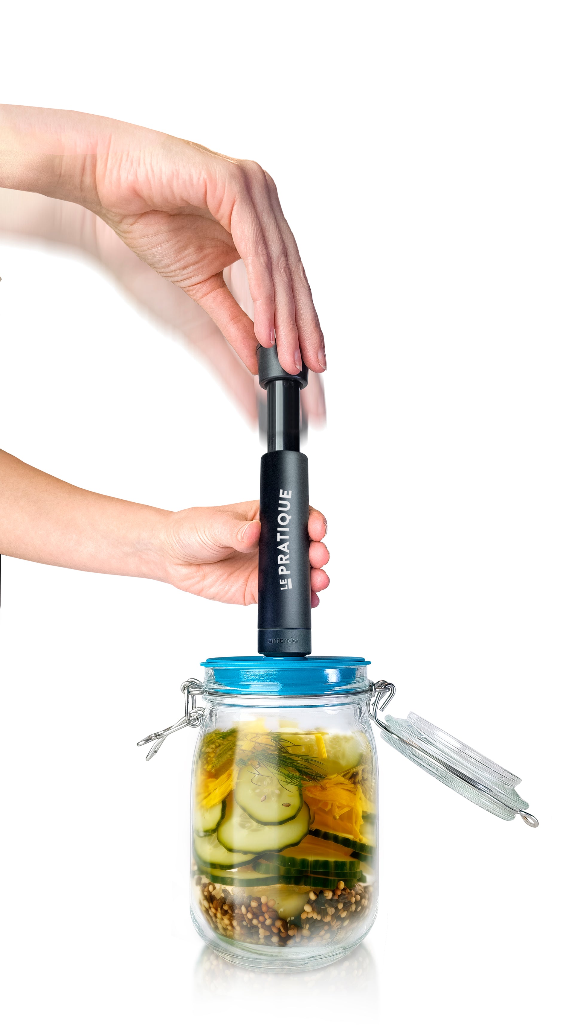 Kit de mise sous vide pour bocaux Le Pratique X Airtender