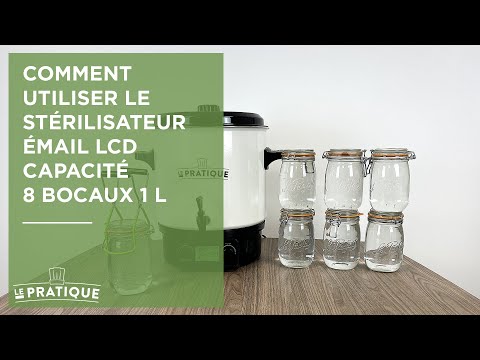 Conservation des aliments GENERIQUE Stérilisateur de bocaux en aluminium  40l Le Pratique 7412
